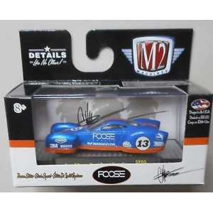 M2 MACHINES 1:64 - FOOSE COUPE RACE VERSION, 'CHIP FOOSE 2ND RELEASE', BLUE