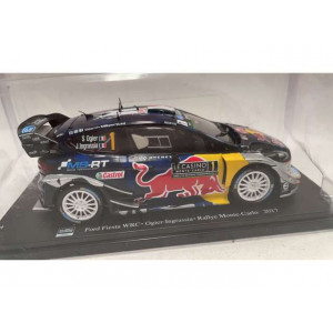 MAGAZINE MODELS 1:24 - FORD FIESTA WRC 2017 #1 OGIER/INGRASSIA RALLY MONTE CARLO