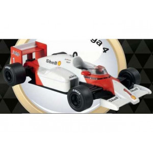 MAGAZINE MODELS 1:43 - 1986 MCLAREN MP4/2C #1 *PROST*, WHITE/RED