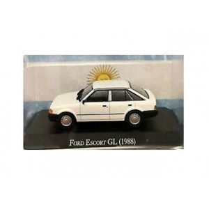 MAGAZINE MODELS 1:43 - FORD ESCORT GL 1988, WHITE