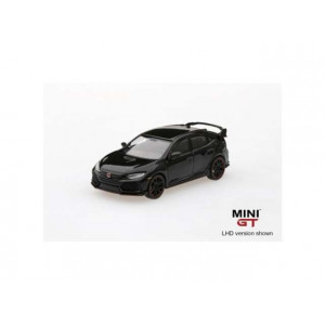 MINI GT 1:64 - HONDA CIVIC TYPE R 2017 (FK8) RIGHT HAND DRIVE, BLACK
