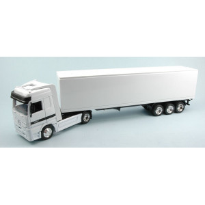 NEW RAY 1:43 - CAMION MERCEDES CONTAINER WHITE
