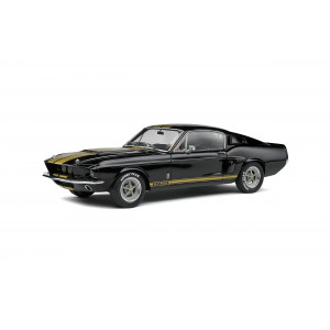 SOLIDO 1:18 - SHELBY GT500 1967 BLACK GOLD STRIPES