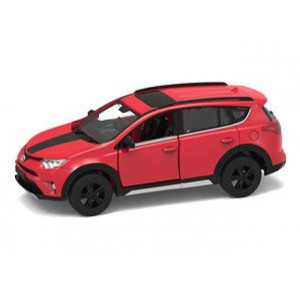 TINY TOYS 1:64 - TOYOTA RAV4 #117, RED/BLACK