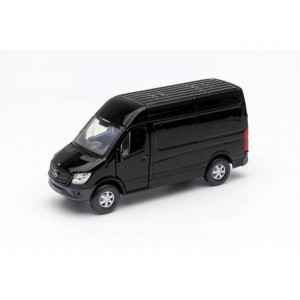WELLY 1:34 - MERCEDES BENZ SPRINTER PANEL VAN, BLACK