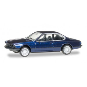 HERPA 1:87 - BMW 635 CSi, alpin blue metallic