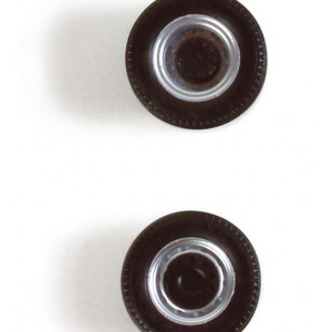 HERPA 1:87 - Medi wheelset for rigid trailer, silver/black (Content: 5 pieces)