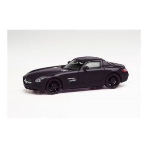 HERPA 1:87 - Mercedes-Benz SLS AMG, black