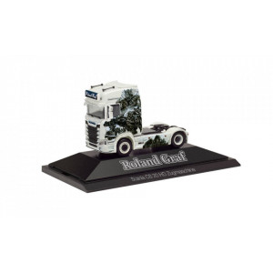 HERPA 1:87 - Scania CS 20 high roof tractor unit "Roland Graf"