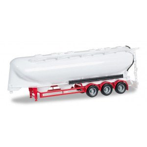 HERPA 1:87 - tank trailer 55m³ 3a, undecorated, red