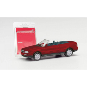 HERPA (MINIKIT) 1:87 - Audi 80 convertible, wine red