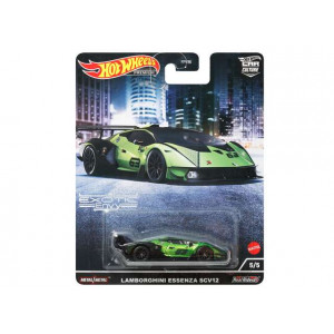 HOTWHEELS 1:64 - LAMBORGHINI ESSENZA SCV12 #63 *EXOTIC ENVY*, GREEN/BLACK
