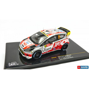 IXO 1:43 - FORD FIESTA RS WRC #21 PROKOP/TOMANEK RALLY MONTE CARLO 2012, rosu/gri/alb