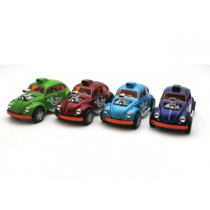 KINSMART 1:32 - VOLKSWAGEN CLASSIC BEETLE CUSTOM 1967 ASSORTMENT - 1 BUCATA