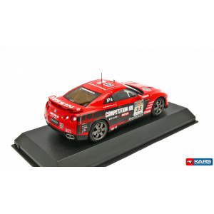 KYOSHO 1:43 - NISSAN NISMO GT-R 2008 (R35) #35 *MOTUL NISMO* TOKACHI 24H, RED/BLACK