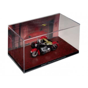 MAGAZINE MODELS 1:43 - BATMAN WIDOW BIKE 1966, BLACK/RED