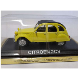 MAGAZINE MODELS 1:43 - CITROEN 2CV 'LEGENDARY CARS' YELLOW
