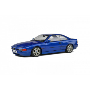 SOLIDO 1:18 - BMW 850 (E31) CSI 1990 TOBAGGO BLUE