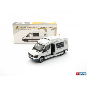 TINY TOYS 1:76 - MERCEDES BENZ SPRINTER AFCD, WHITE #31