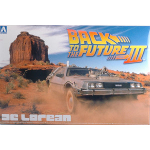 AOSHIMA 1:24 - DE LOREAN "BACK TO THE FUTURE III" KIT