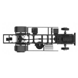 HERPA 1:87 - Chassis Mercedes-Benz Atego LKW 7,5 t for liftgate Content: 2 pcs.