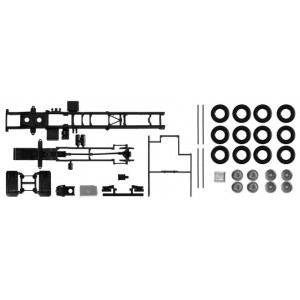 HERPA 1:87 - Chassis Mercedes-Benz Econic for box (Content: 2 pieces)