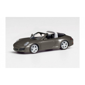 HERPA 1:87 - Porsche 911 Targa 4, agate grey metallic