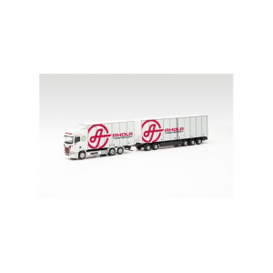 HERPA 1:87 - Scania CR 20 high roof swedish box truck „Ahola Transport“ (Finnland/Kokkola)