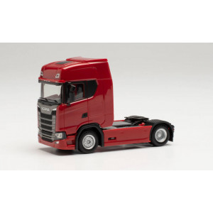 HERPA 1:87 - Scania CS 20 HD rigid tractor, ruby red