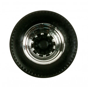 HERPA 1:87 - Tires for trailer (chromium / black, 12 sets)