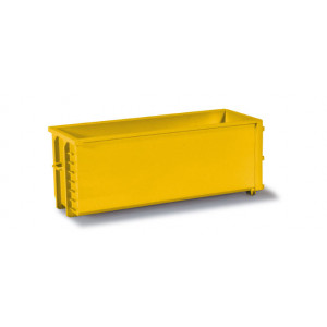HERPA 1:87 - Transport container, 2 pieces, yellow