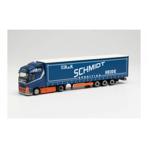 HERPA 1:87 - Volvo FH Gl. 2020 lowliner semitrailer Schmidt Heide