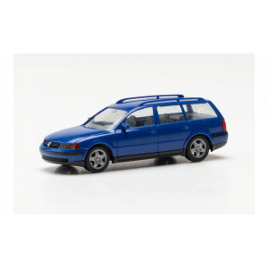HERPA (MINIKIT) 1:87 - VW Passat Variant, ultramarine blue
