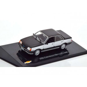 MAGAZINE MODELS 1:43 - CHEVROLET MONZA CLASSIC 1986, BLACK/SILVER