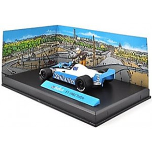 MAGAZINE MODELS 1:43 - F1-1982 TURBO '300 L'HEURE DANS PARIS' - MICHEL VAILLANT SERIES