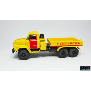 MAGAZINE MODELS 1:43 - KRAZ 260V B.T., YELLOW/RED