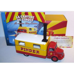 MAGAZINE MODELS 1:43 - PINDER CIRCUS UNIC KITCHEN TRUCK