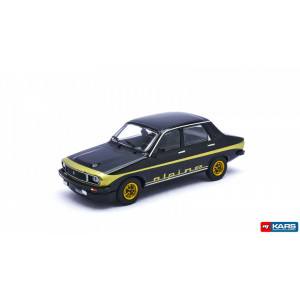 MAGAZINE MODELS 1:43 - RENAULT 12 ALPINE BLACK W/GOLD STRIPE UNFORGETABLE CARS - ARGENTINA