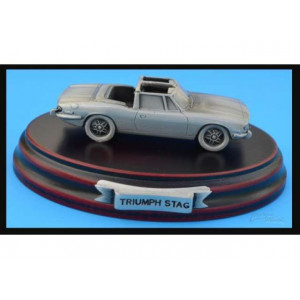 MAGAZINE MODELS 1:43 - TRIUMPH STAG *TIN CLASSIC CAR COLLECTION*, SILVER