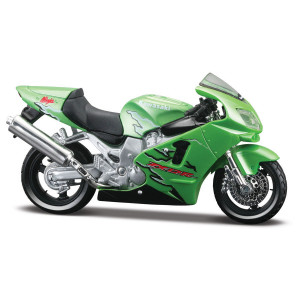 MAISTO 1:18 - KAWASAKI NINJA ZX-12R, GREEN