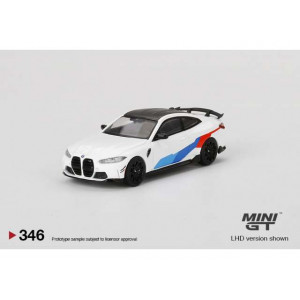 MINI GT 1:64 - BMW M4 M-PERFORMANCE G82, ALPINE WHITE/BMW M COLOURS