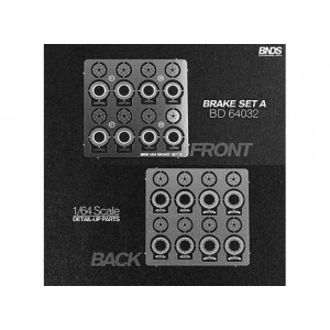 MOT HOBBY 1:64 - BRAKE SET A , METAL