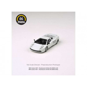 PARA64 1:64 - CIZETA V16T 1991, WHITE LEFT HAND DRIVE