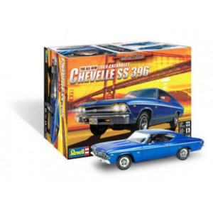 REVELL 1:25 - CHEVROLET CHEVELLE SS 1969 , PLASTIC MODELKIT