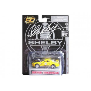SHELBY COLLECTIBLES 1:64 - SHELBY MUSTANG 2008 TERLINGUA #08 YELLOW/BLACK