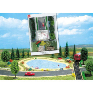 BUSCH 1:87 - OO/HO SCENERY STARTER KIT