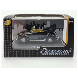 CARARAMA 1:72 - VOLKSWAGEN BEETLE CABRIO, BLACK