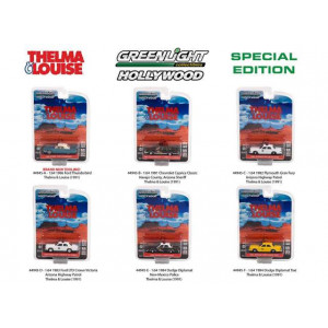 GREENLIGHT 1:64 - HOLLYWOOD SPECIAL EDITION THELMA & LOUISE 1991 MIX - 1 BUCATA