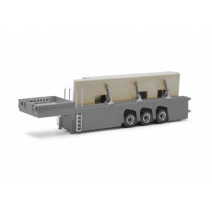 HERPA 1:87 - Cement part semitrailer with ground floor parts