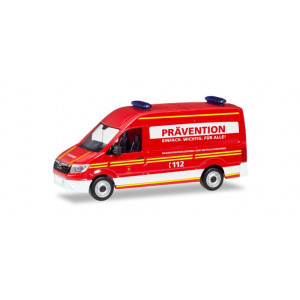 HERPA 1:87 - MAN TGE box type with high Roof "Munich Volunteer fire Department"